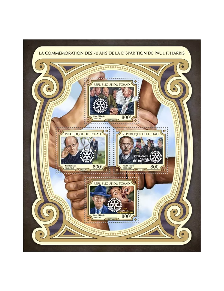 n° 1923/1926 - Timbre TCHAD Poste