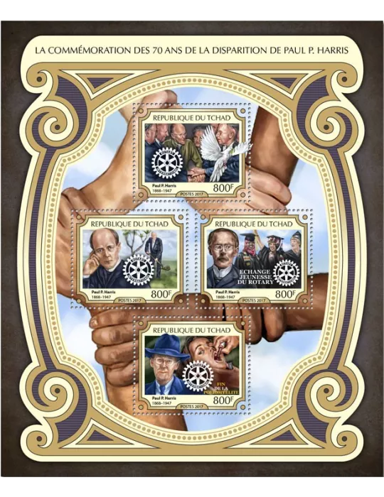 n° 1923/1926 - Timbre TCHAD Poste