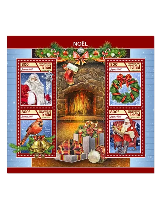 n° 1991/1994 - Timbre TCHAD Poste