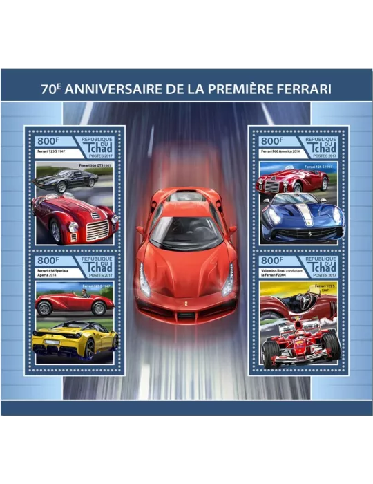 n° 2023/2026 - Timbre TCHAD Poste