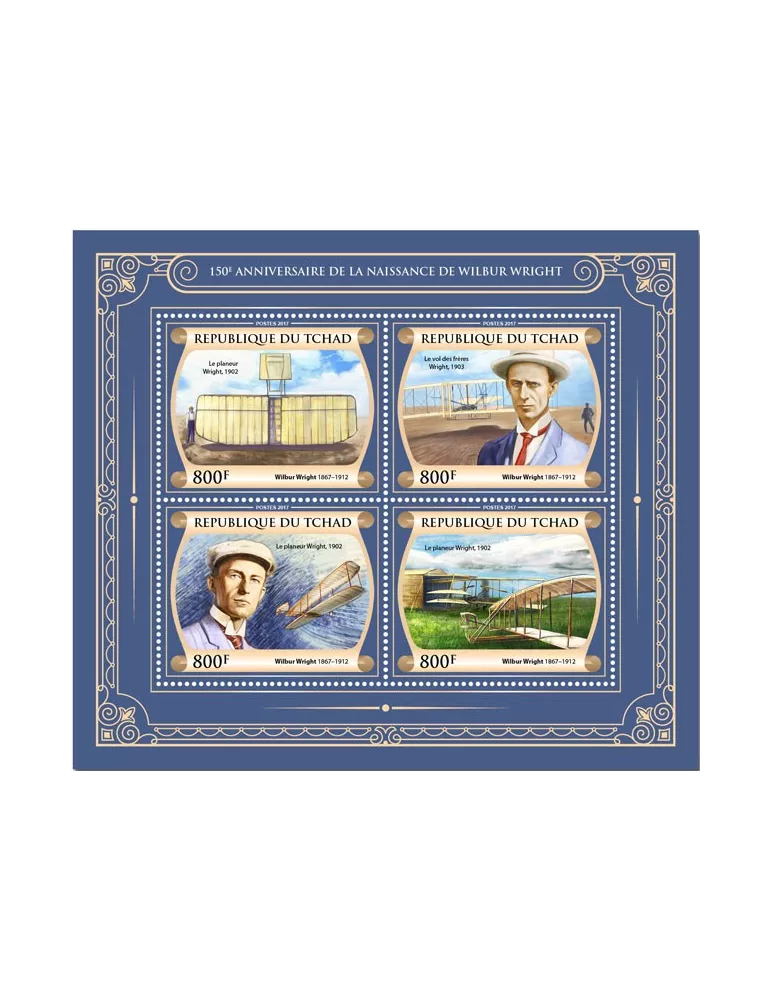 n° 2147/2150 - Timbre TCHAD Poste