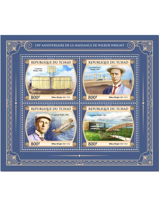 n° 2147/2150 - Timbre TCHAD Poste