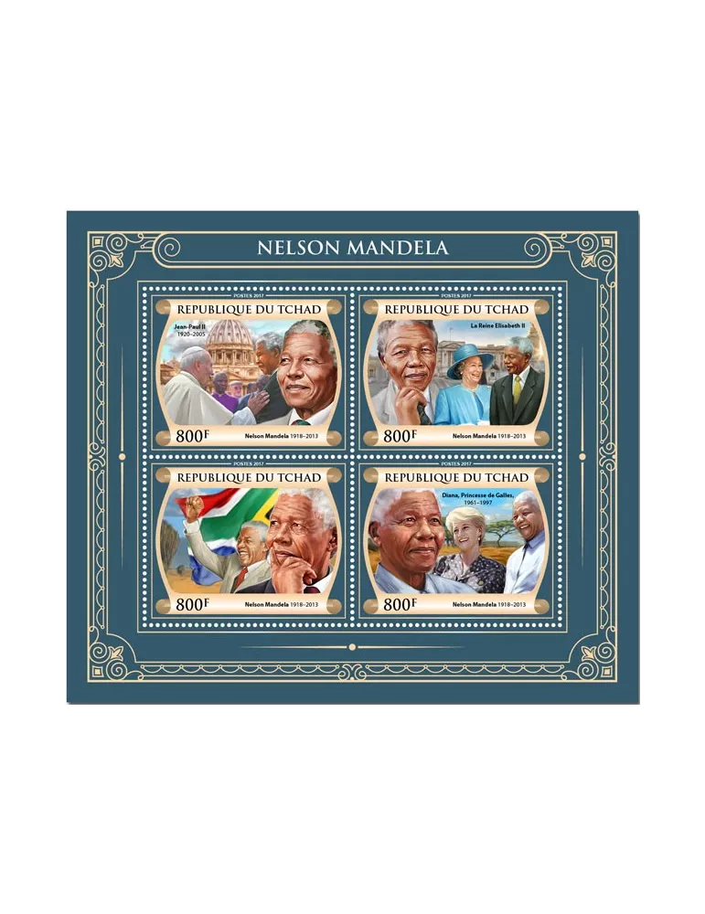 n° 2155/2158 - Timbre TCHAD Poste