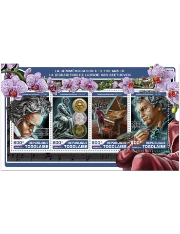 n° 5598/5601 - Timbre TOGO Poste