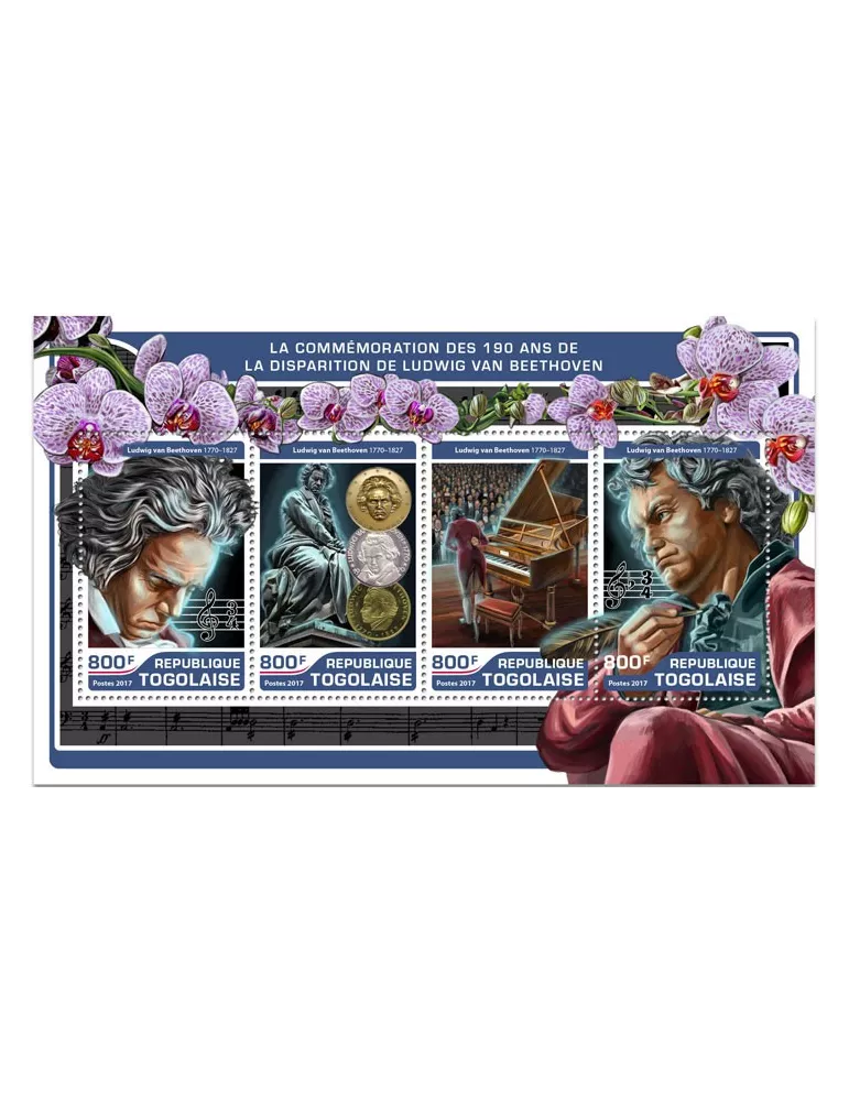 n° 5598/5601 - Timbre TOGO Poste