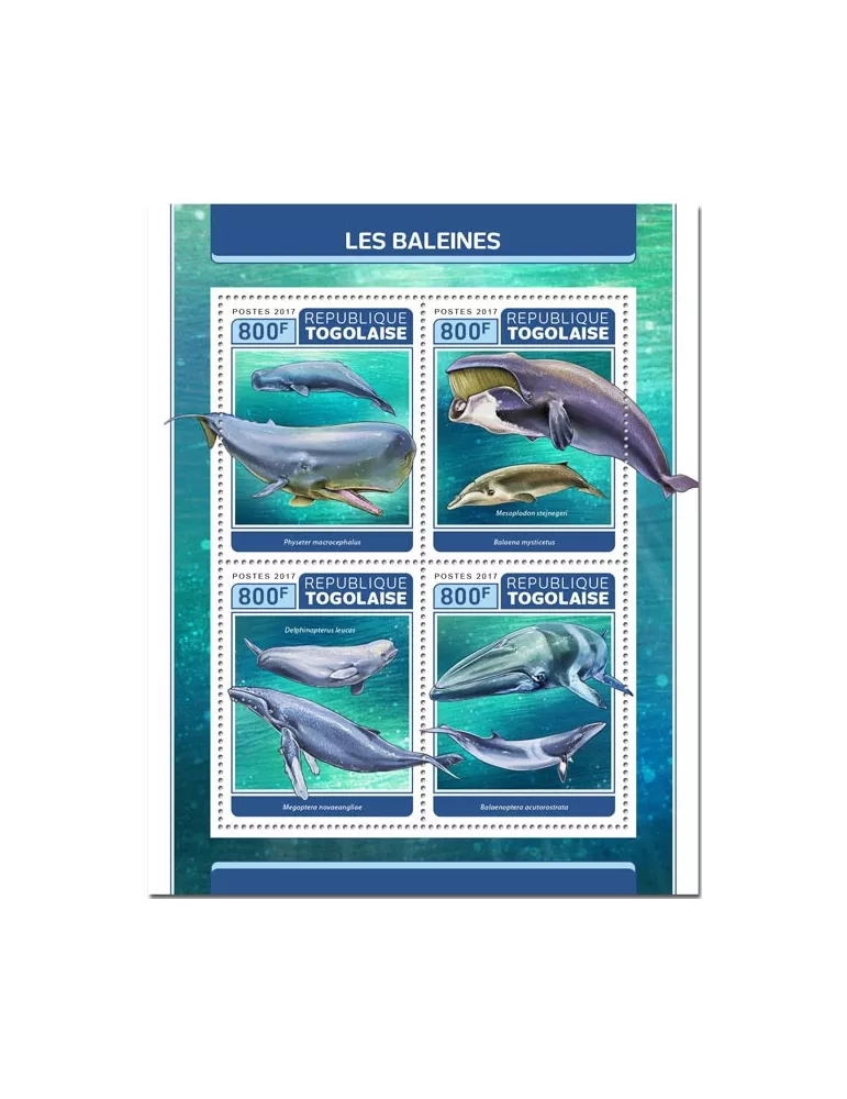 n° 5658/5661 - Timbre TOGO Poste