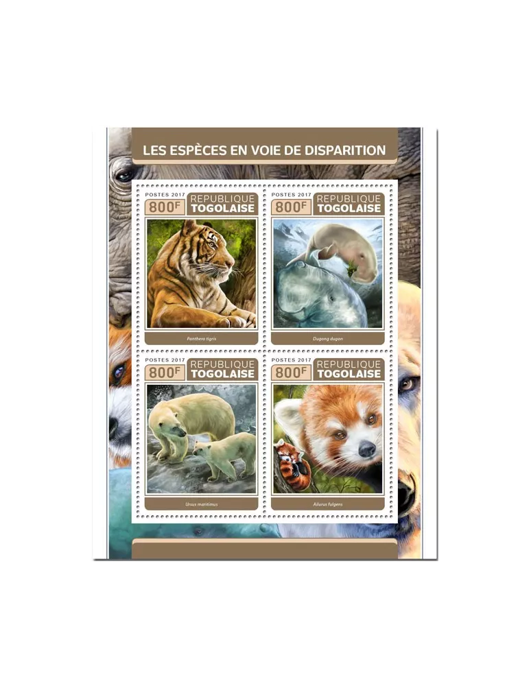 n° 5678/5681 - Timbre TOGO Poste