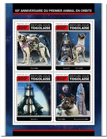 n° 5718/5721 - Timbre TOGO Poste