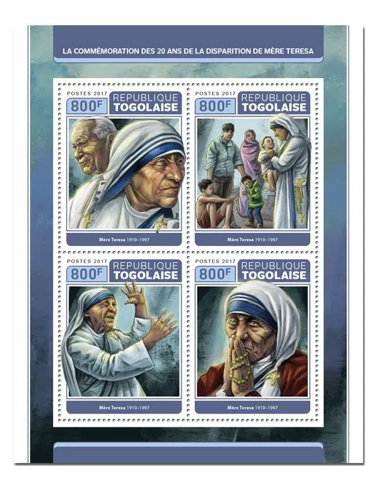 n° 5726/5729 - Timbre TOGO Poste