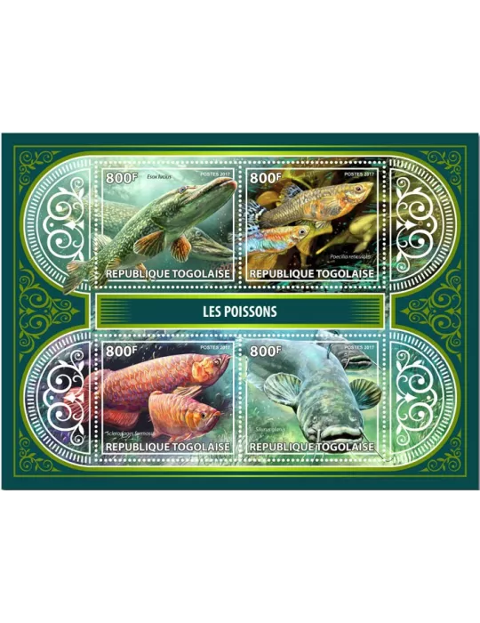 n° 5788/5791 - Timbre TOGO Poste