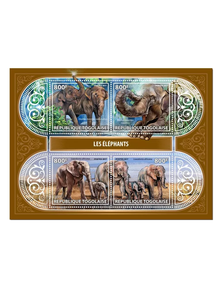 n° 5804/5807 - Timbre TOGO Poste