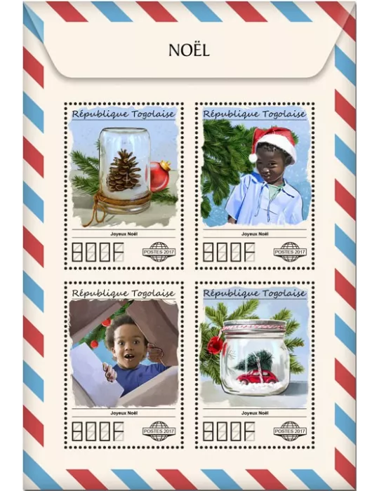 n° 5877/5880 - Timbre TOGO Poste