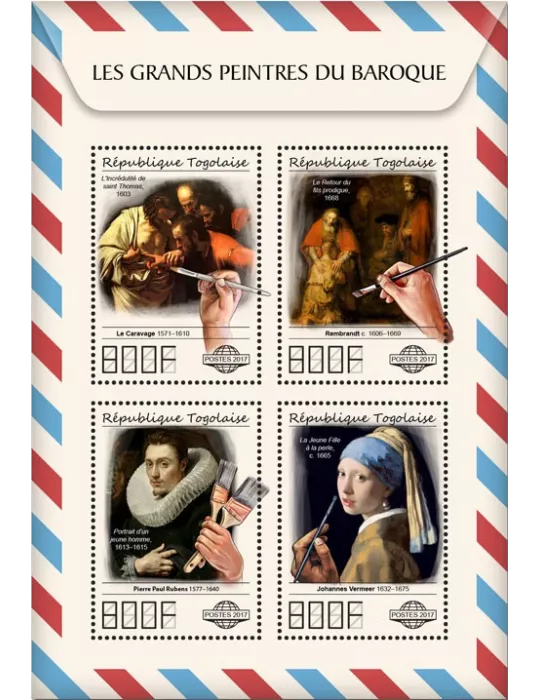 n° 5901/5904 - Timbre TOGO Poste