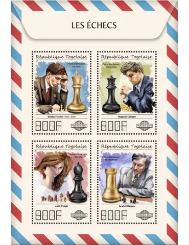 n° 5917/5920 - Timbre TOGO Poste