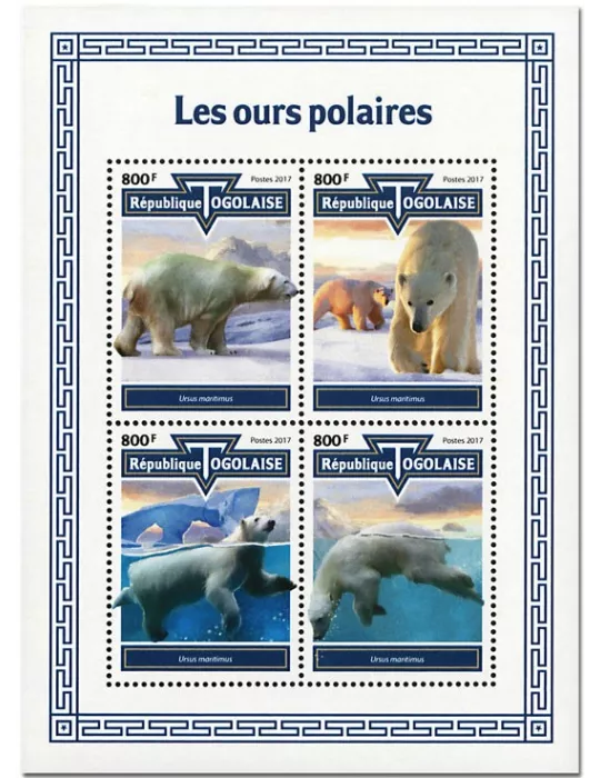 n° 6055/6058 - Timbre TOGO Poste