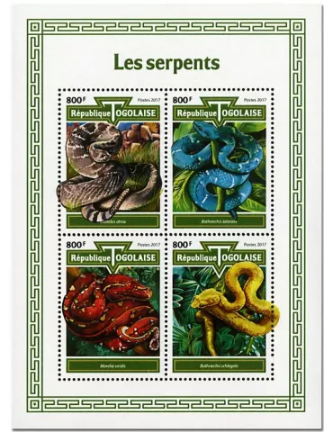 n° 6095/6098 - Timbre TOGO Poste