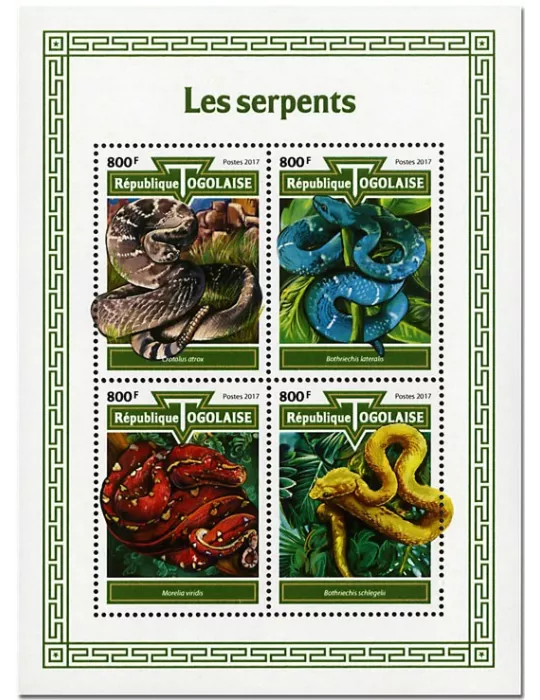 n° 6095/6098 - Timbre TOGO Poste