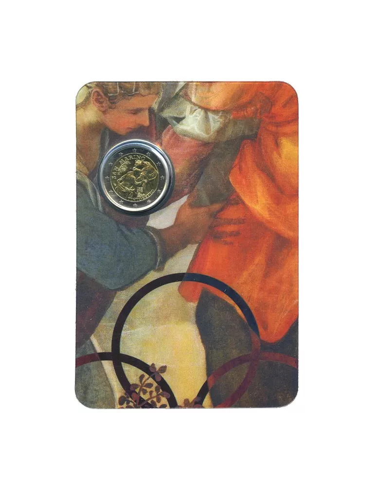 BU : 2 EURO COMMEMORATIVE 2018 : SAINT-MARIN (Le Tintoret)