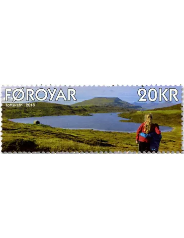 n° 910/911 - Timbre ILE FEROE Poste 2