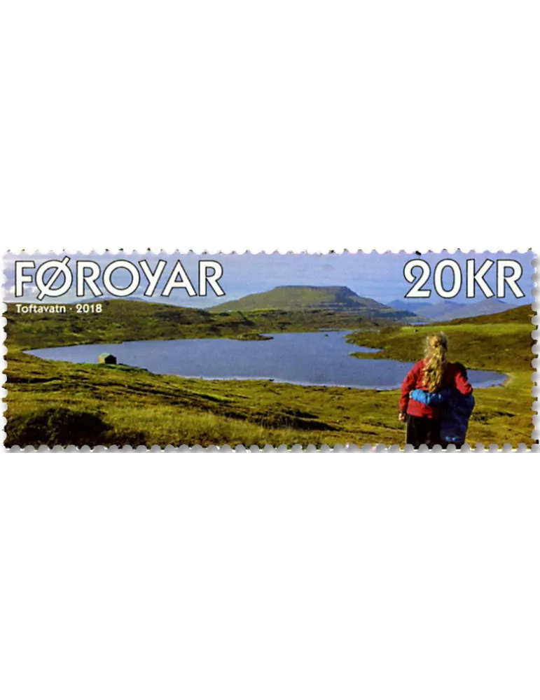 n° 910/911 - Timbre ILE FEROE Poste