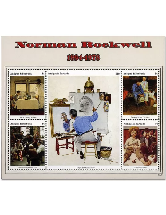 n° 4676/4680 - Timbre ANTIGUA Poste