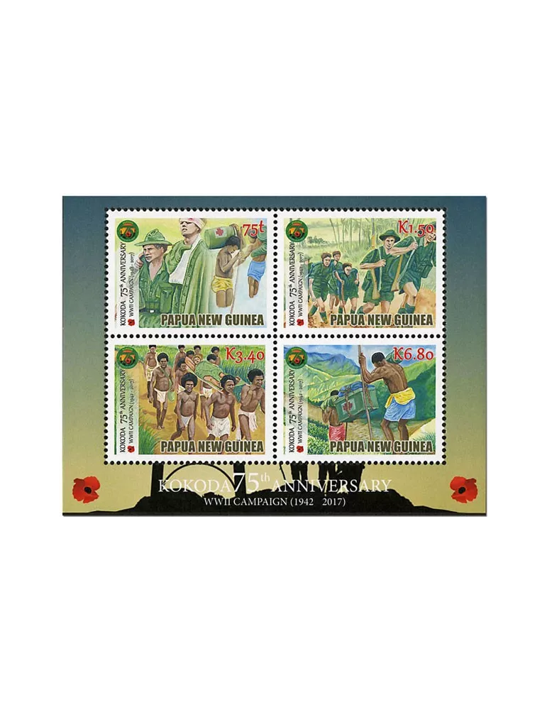 n° 225 - Timbre PAPOUASIE ET NOUVELLE-GUINEE Blocs et feuillets