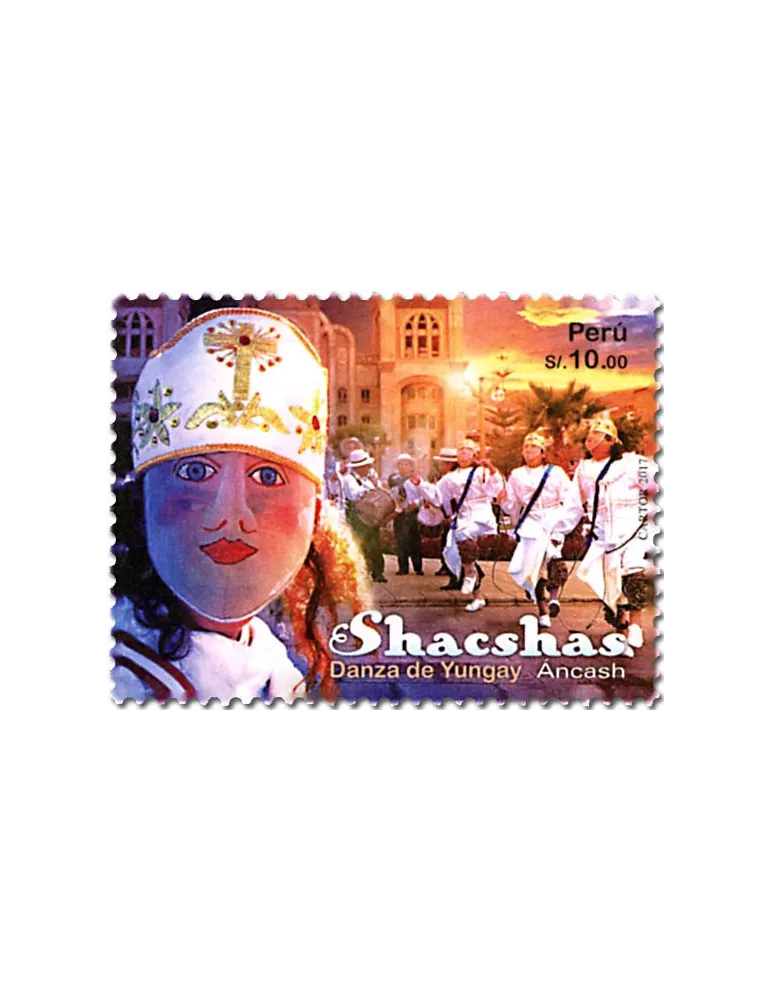 n° 2167/2168 - Timbre PEROU Poste