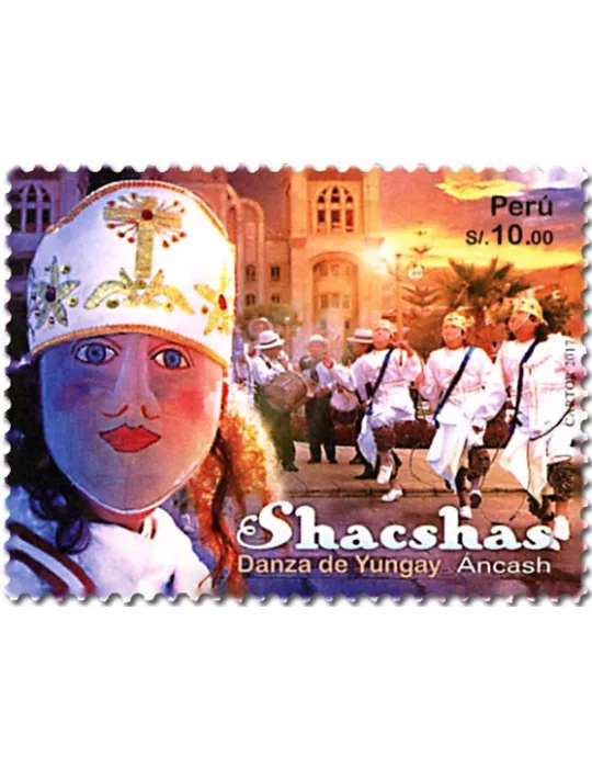 n° 2167/2168 - Timbre PEROU Poste