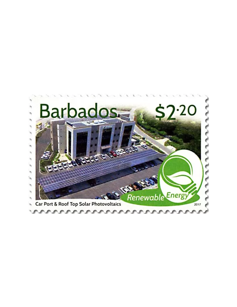n° 1342/1345 - Timbre BARBADE Poste