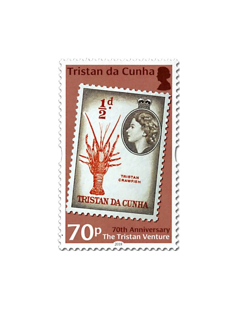 n° 1196/1199 - Timbre TRISTAN DA CUNHA Poste