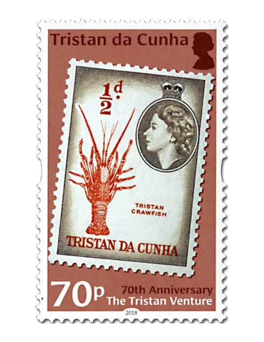 n° 1196/1199 - Timbre TRISTAN DA CUNHA Poste