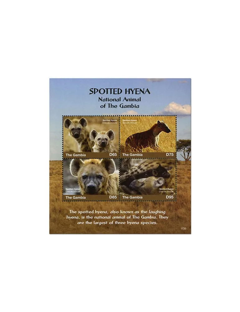 n° 5830/5833 - Timbre GAMBIE Poste