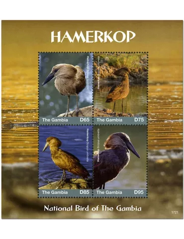 n° 5834/5837 - Timbre GAMBIE Poste