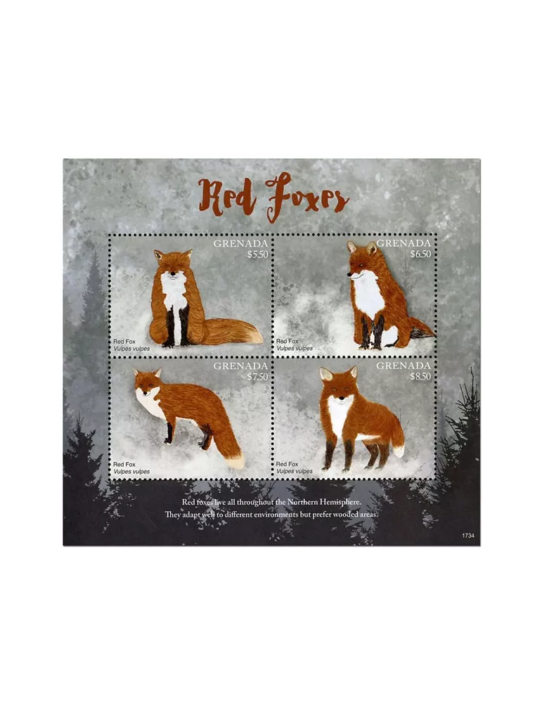 n° 6161/6164 - Timbre GRENADE Poste