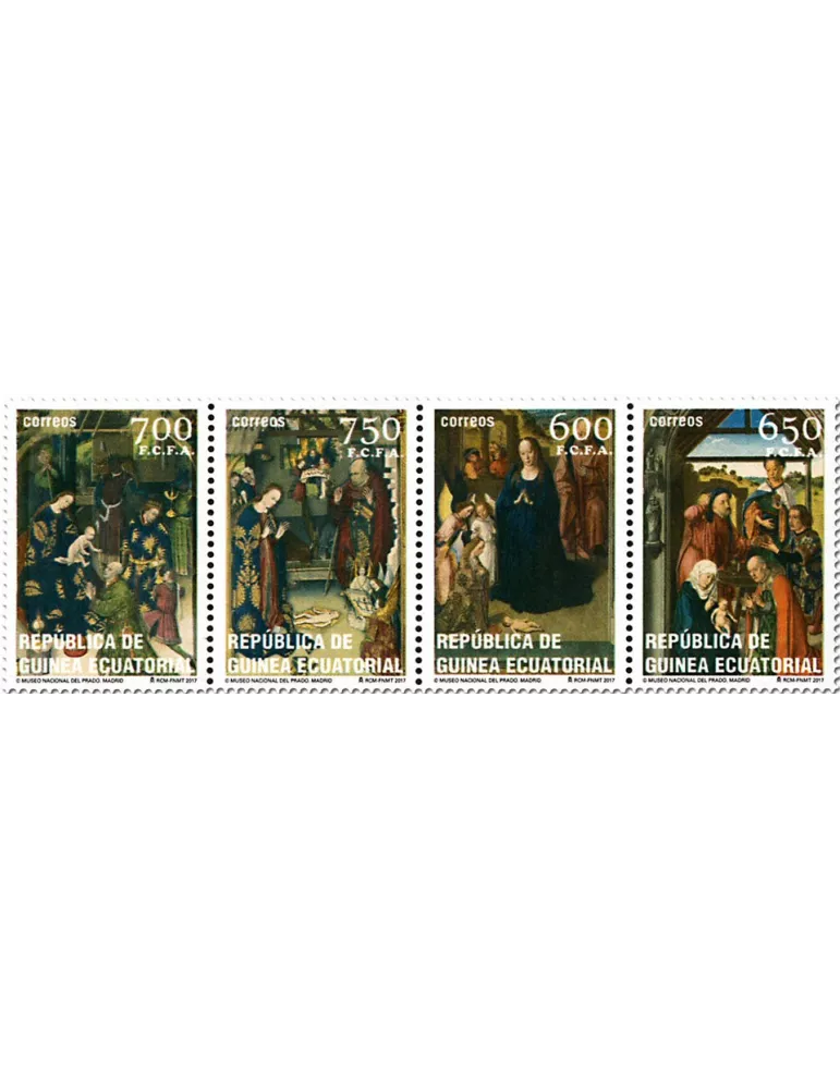 n° 663/666 - Timbre GUINEE-EQUATORIALE Poste