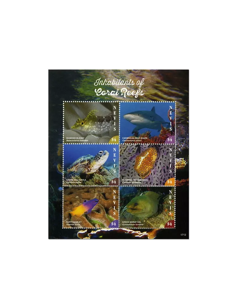 n° 2684/2689 - Timbre NEVIS Poste