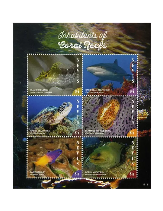 n° 2684/2689 - Timbre NEVIS Poste