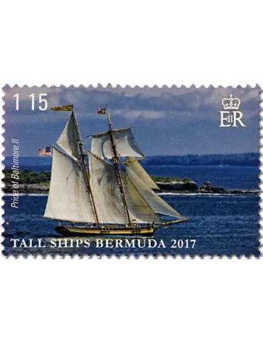 n° 1135/1138 - Timbre BERMUDES Poste 2