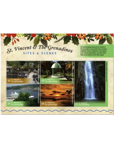 n° 6286/6290 - Timbre SAINT-VINCENT Poste