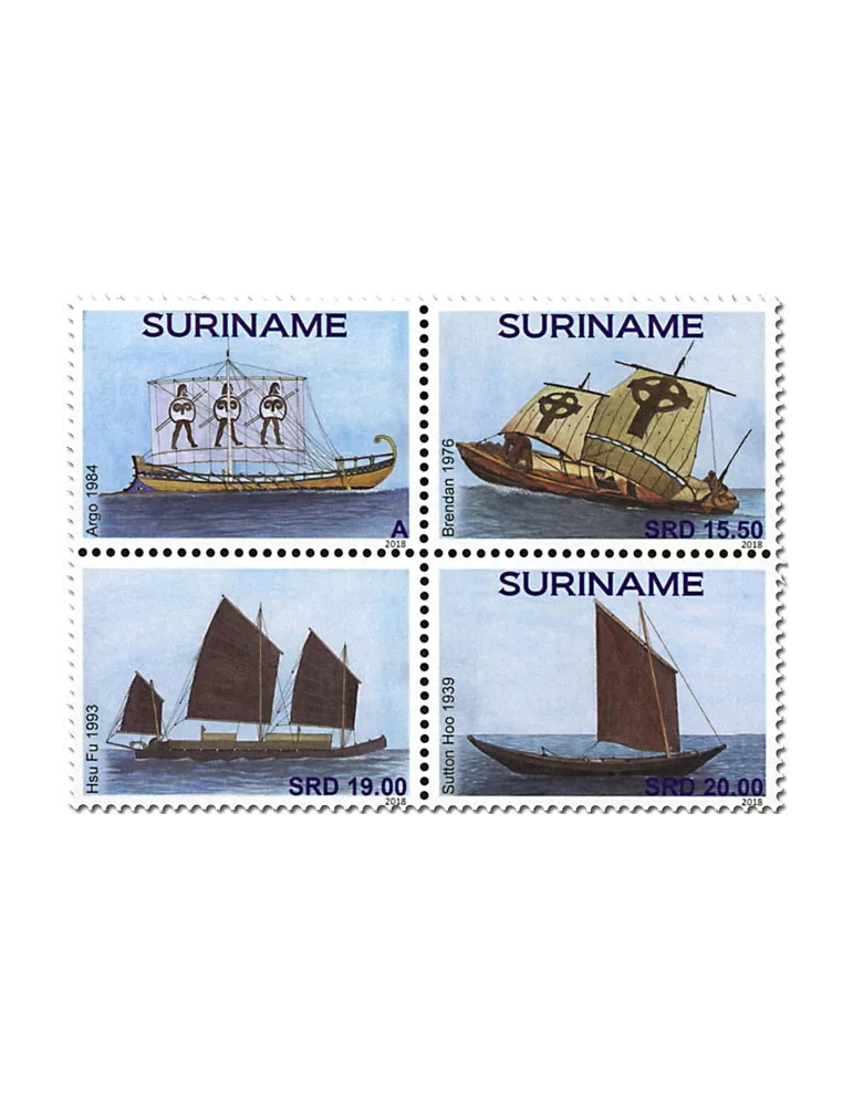 n° 2740/2743 - Timbre SURINAM Poste