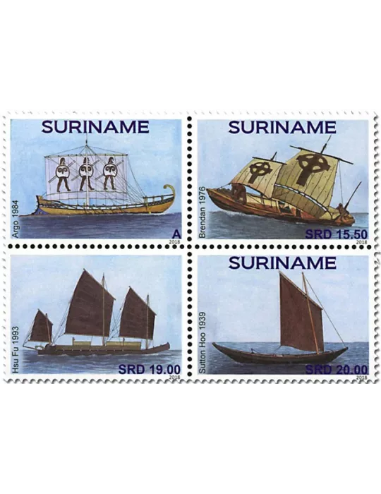 n° 2740/2743 - Timbre SURINAM Poste