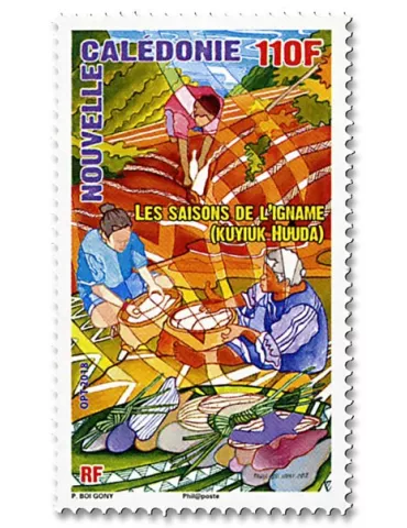 n° 1332 - Timbre Nelle-Calédonie Poste