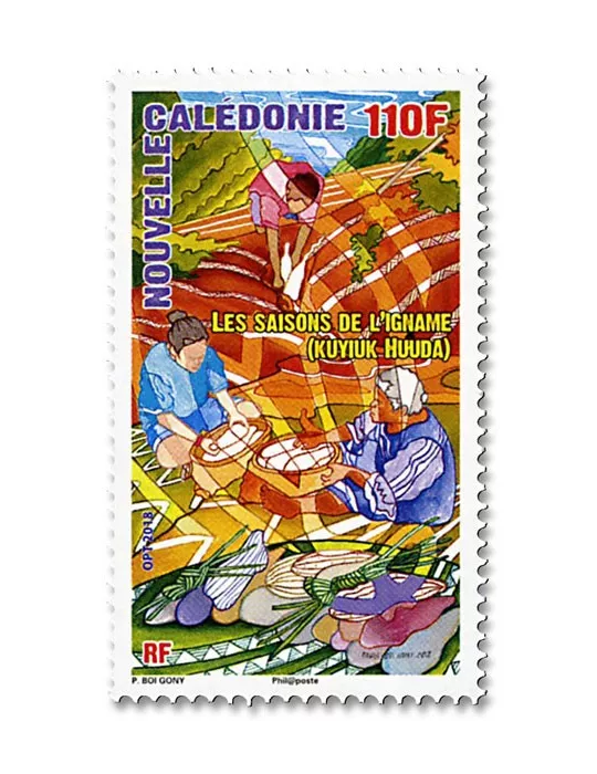 n° 1332 - Timbre Nelle-Calédonie Poste