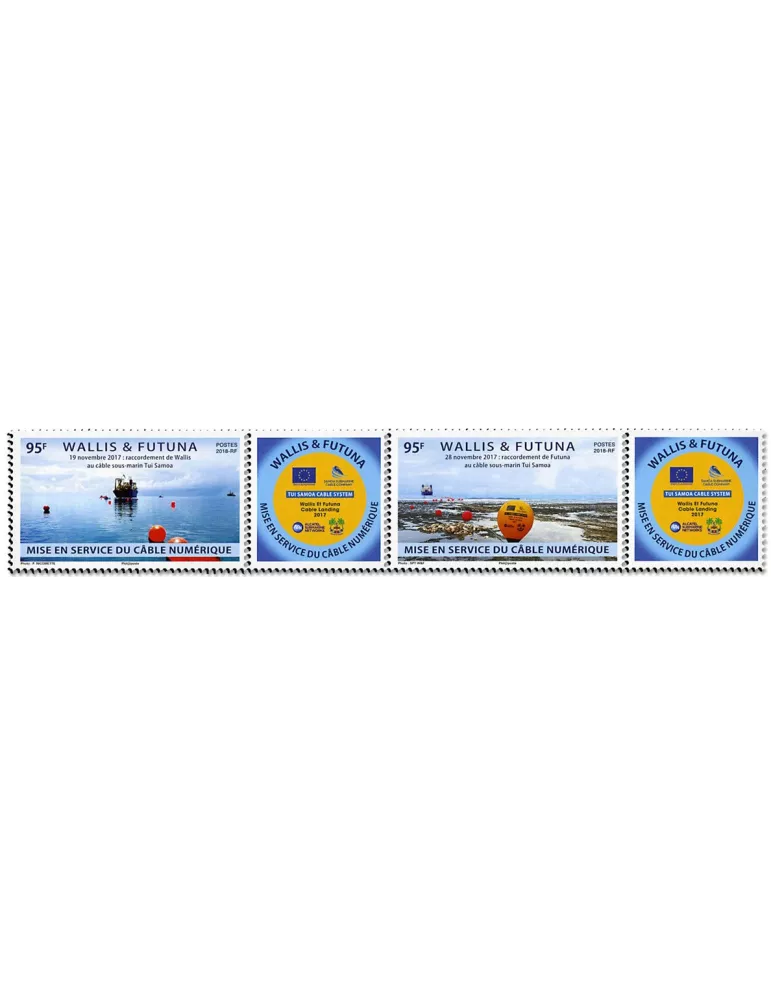 n° 885/886 - Timbre Wallis et Futuna Poste