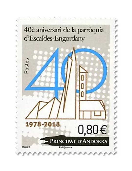 n° 816 - Timbre Andorre Poste