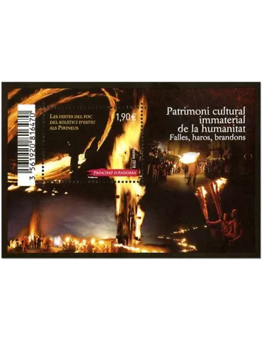 n° F815 - Timbre Andorre Poste