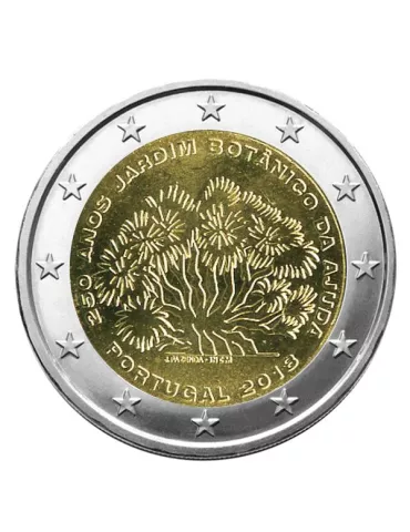 2 EURO COMMEMORATIVE 2018 : PORTUGAL (250 ans du jardin botanique Ajuda)