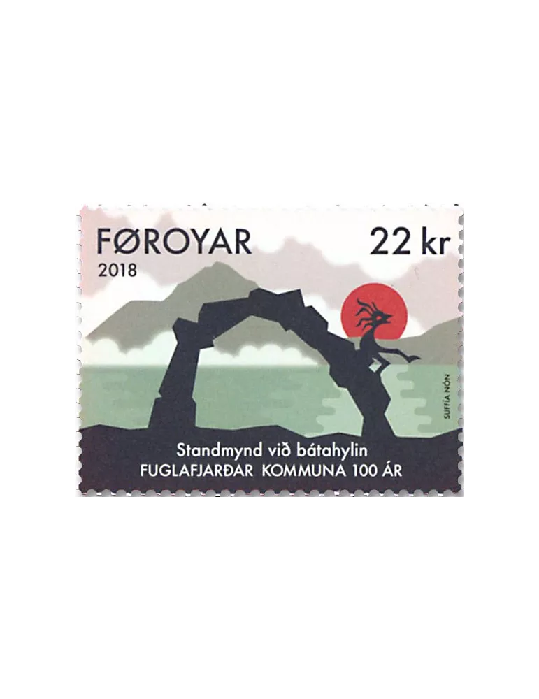 n° 924/925 - Timbre ILE FEROE Poste