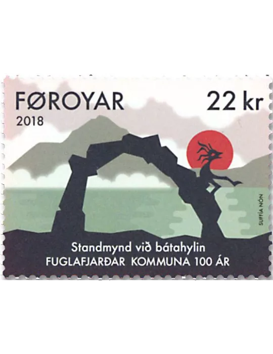 n° 924/925 - Timbre ILE FEROE Poste