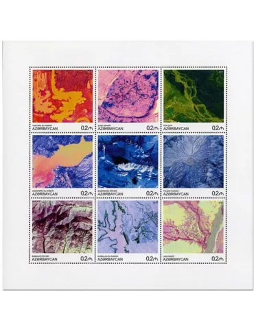 n° 1075/1083 - Timbre AZERBAIDJAN Poste